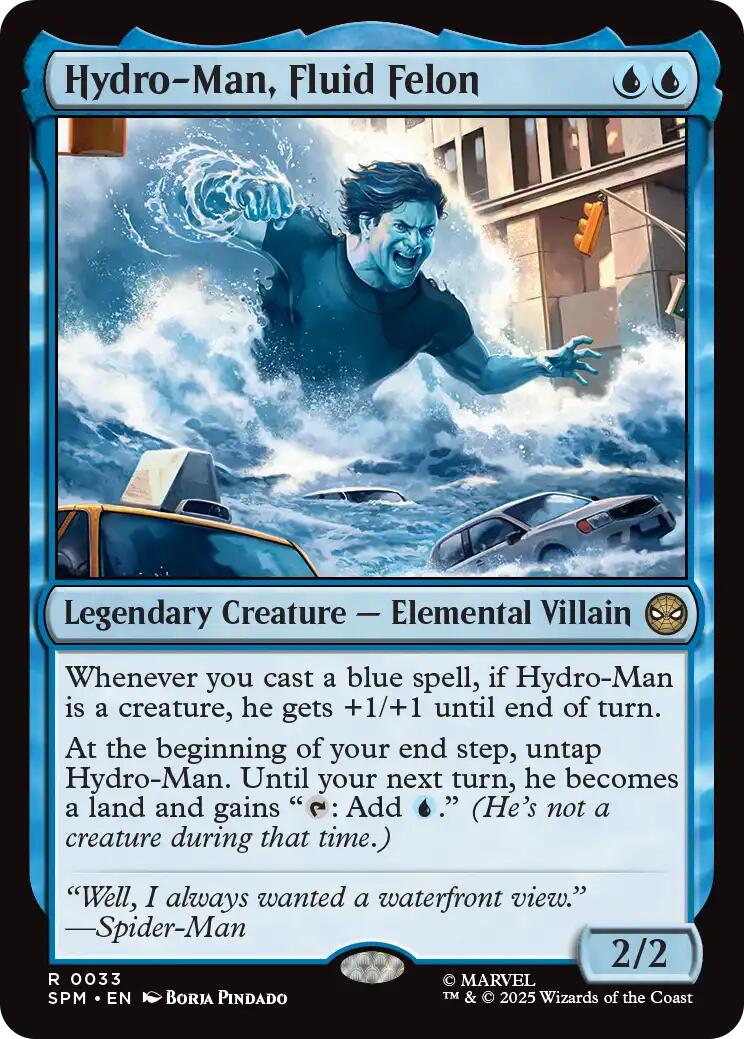Hydro-Man, Fluid Felon [Marvel's Spider-Man] [Foil]