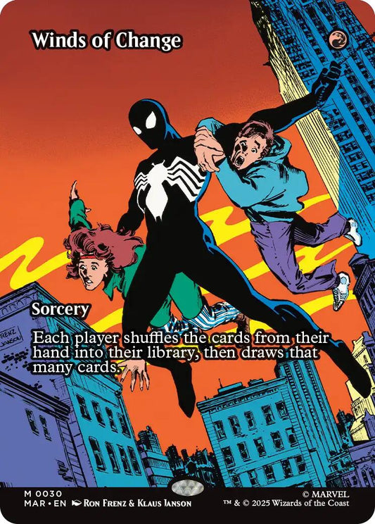 Winds of Change (Borderless) [Marvel's Spider-Man: Eternal-Legal] [Foil]