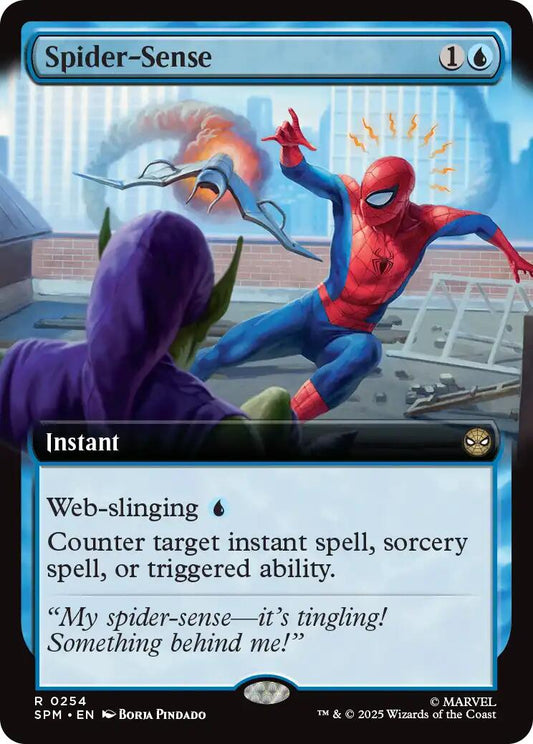 Spider-Sense (Extended Art) [Marvel's Spider-Man] [Foil]