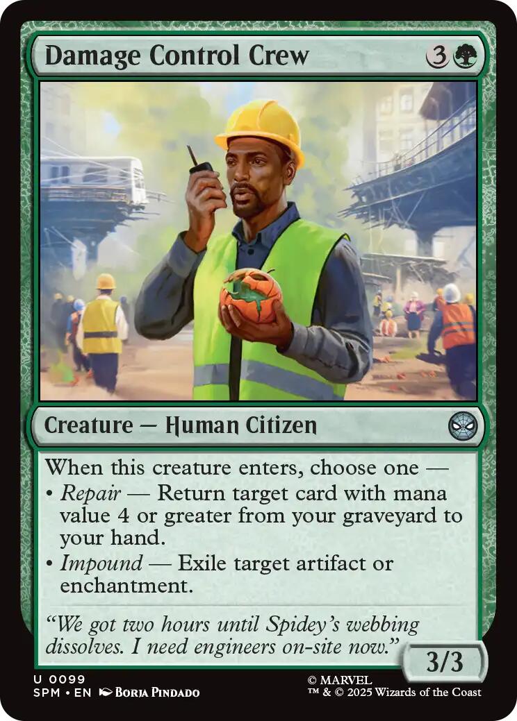 Damage Control Crew [Marvel's Spider-Man] [Foil]
