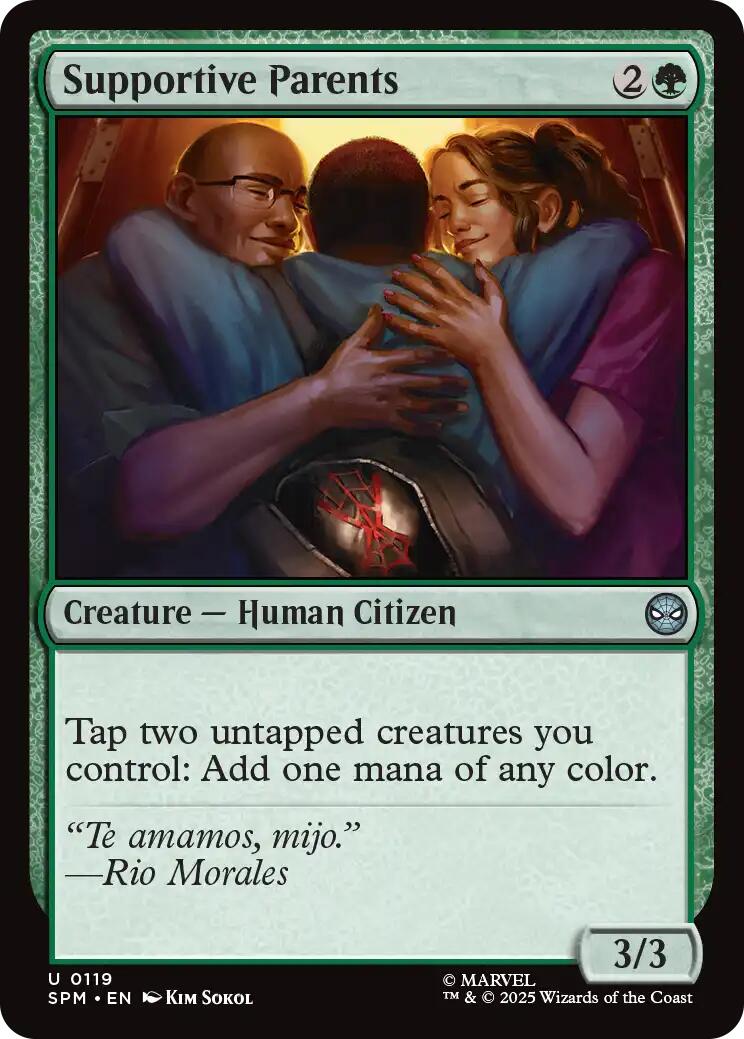 Supportive Parents [Marvel's Spider-Man] [Foil]