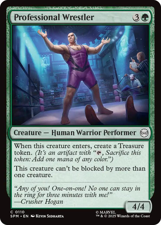 Professional Wrestler [Marvel's Spider-Man] [Foil]