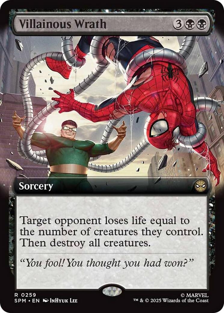 Villainous Wrath (Extended Art) [Marvel's Spider-Man] [Foil]