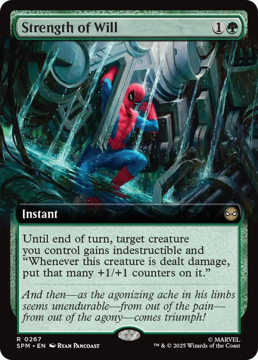Strength of Will (Extended Art) [Marvel's Spider-Man] [Foil]