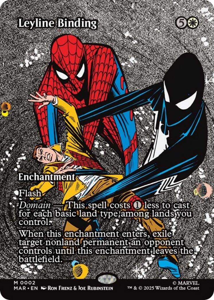 Leyline Binding (Borderless) [Marvel's Spider-Man: Eternal-Legal] [Foil]
