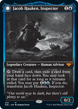 Jacob Hauken, Inspector // Hauken's Insight [Innistrad: Double Feature] [Foil]