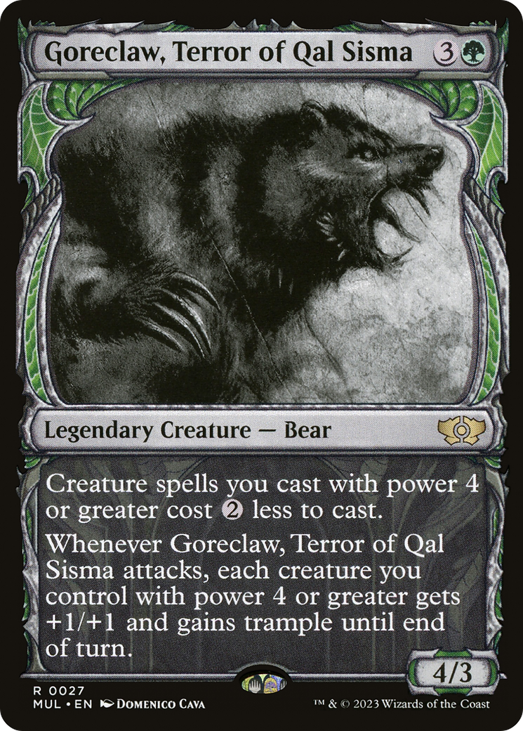 Goreclaw, Terror of Qal Sisma [Multiverse Legends] [Foil]