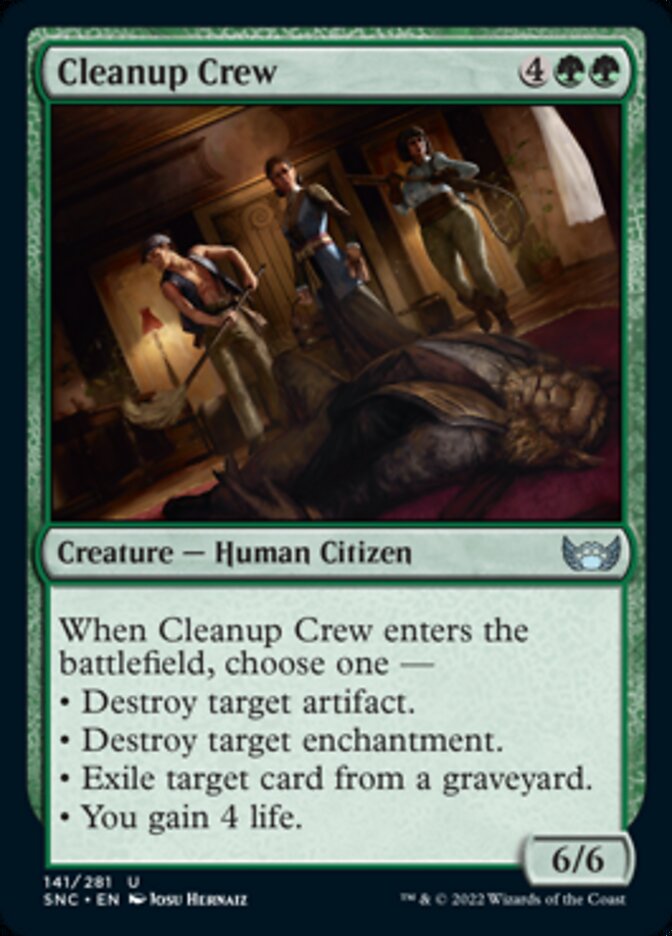 Cleanup Crew [Streets of New Capenna] [Foil]