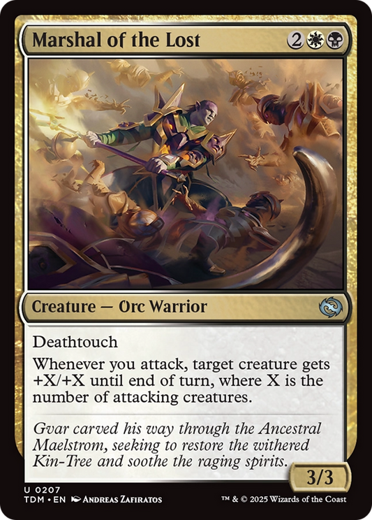 Marshal of the Lost [Tarkir: Dragonstorm] [Foil]