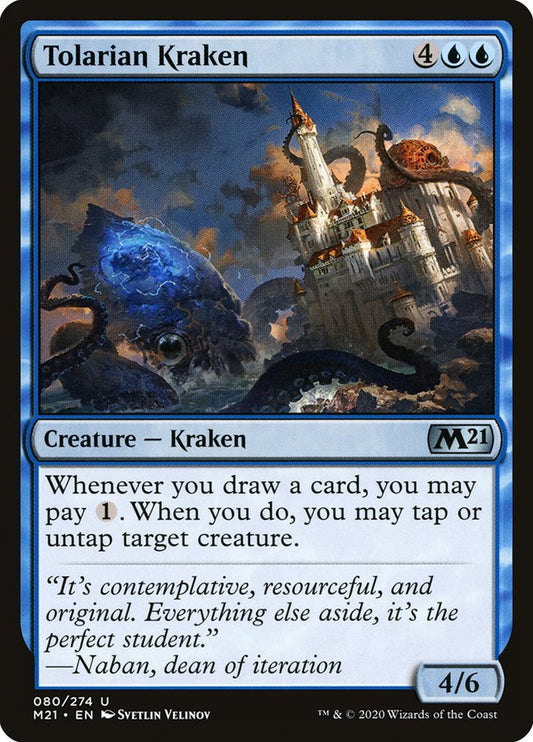Tolarian Kraken [Core Set 2021] [Foil]