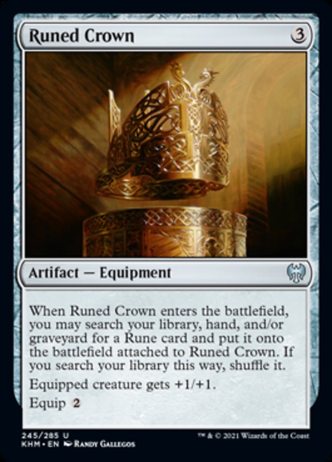 Runed Crown [Kaldheim] [Foil]