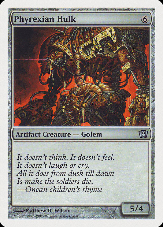 Phyrexian Hulk [Ninth Edition] [Foil]