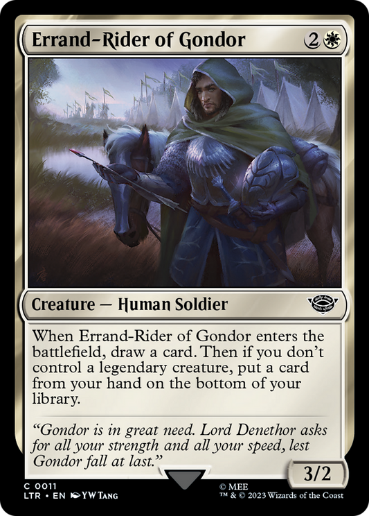 Errand-Rider of Gondor [The Lord of the Rings: Tales of Middle-Earth] [Foil]