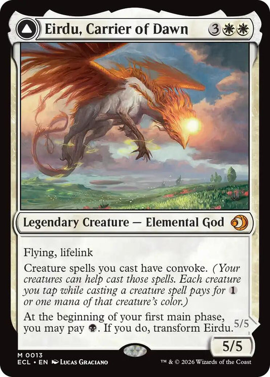 Eirdu, Carrier of Dawn [Lorwyn Eclipsed] [Foil]
