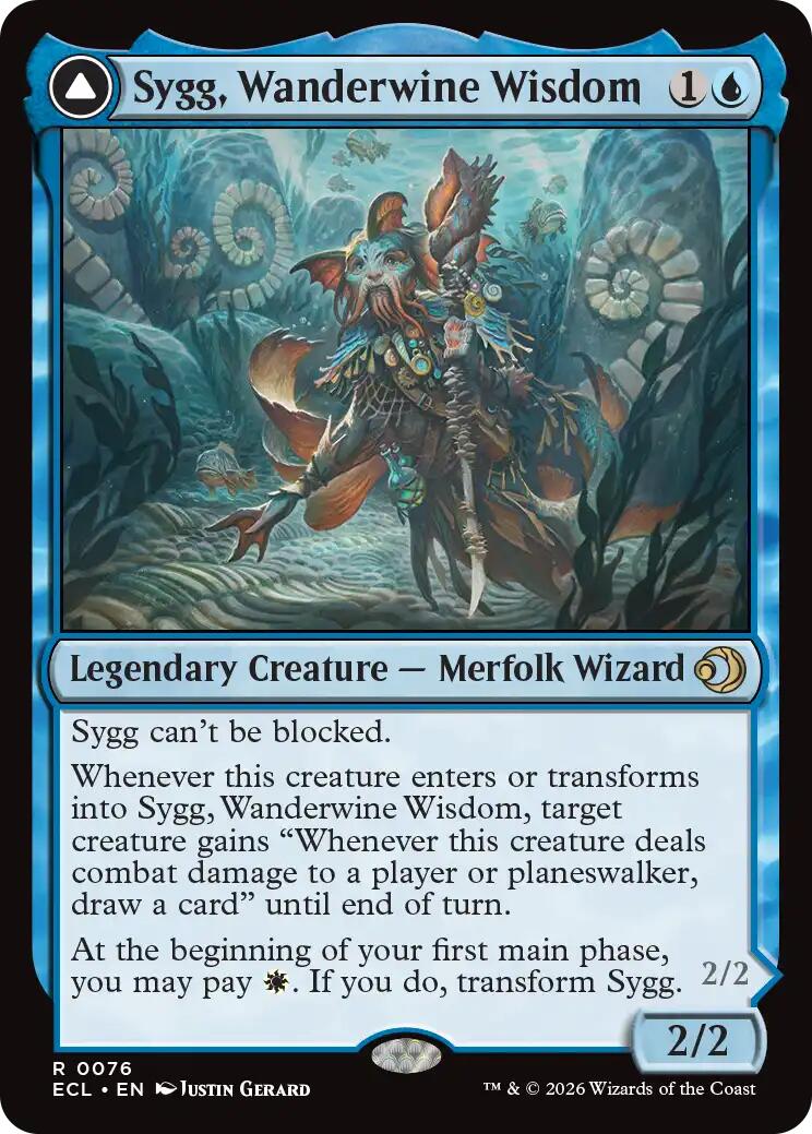 Sygg, Wanderwine Wisdom [Lorwyn Eclipsed] [Foil]