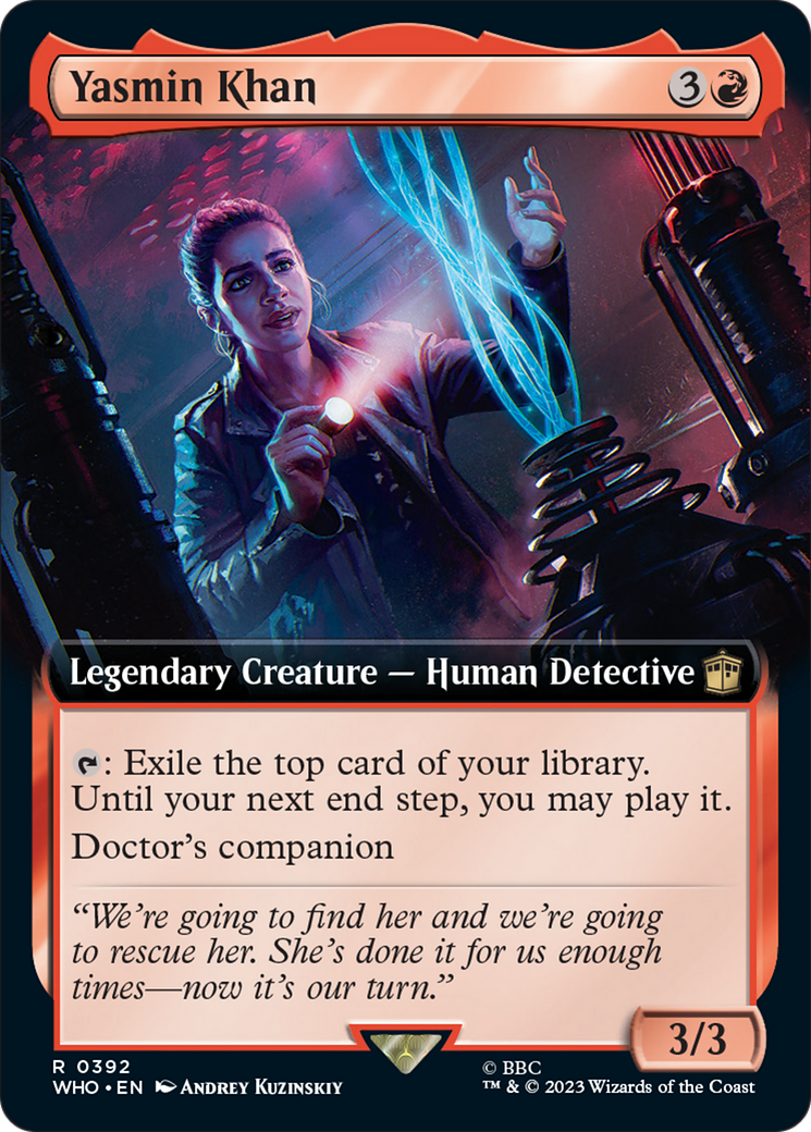 Yasmin Khan (Extended Art) [Doctor Who] [Foil]