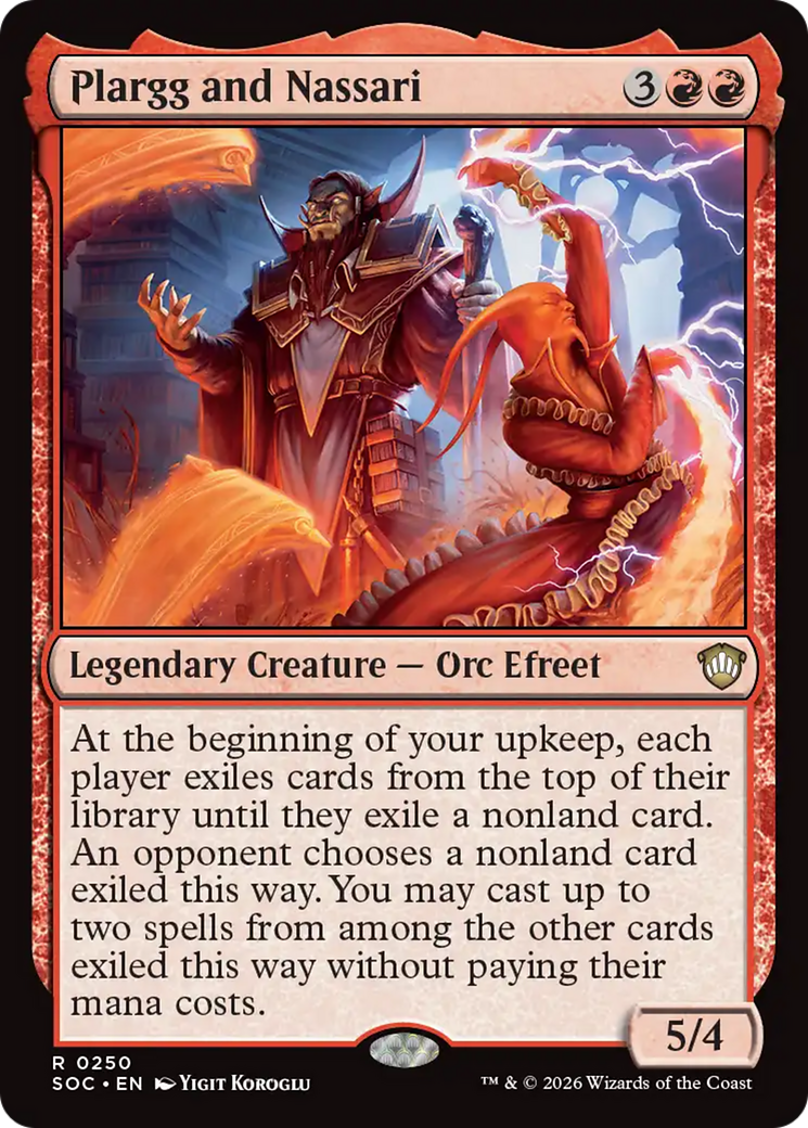 Plargg and Nassari [Secrets of Strixhaven Commander] [Foil]