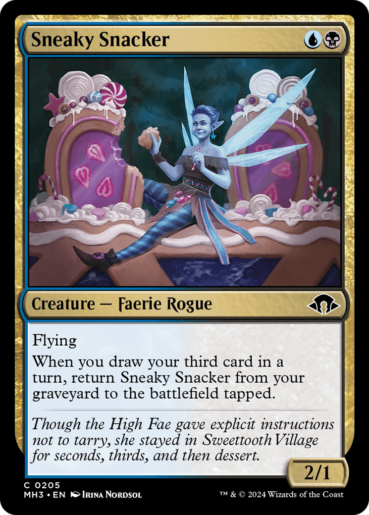 Sneaky Snacker [Modern Horizons 3] [Foil]
