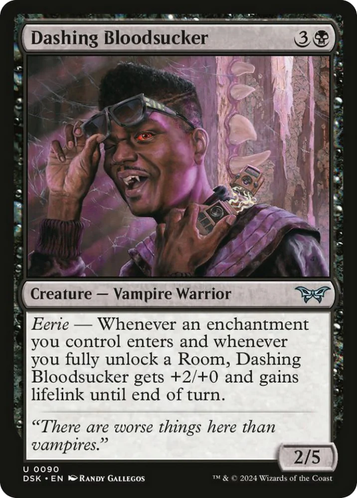 Dashing Bloodsucker [Duskmourn: House of Horror] [Foil]