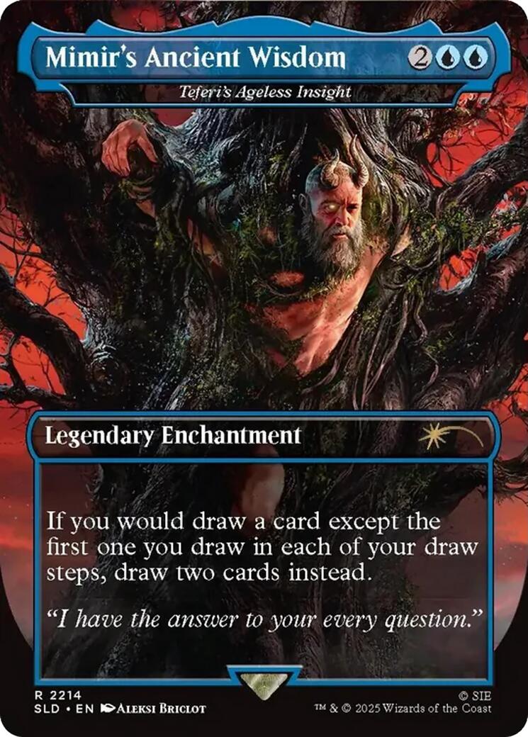 Mimir's Ancient Wisdom - Teferi's Ageless Insight [Secret Lair Drop Series] [Foil]