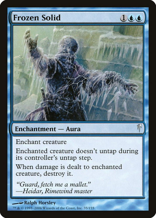 Frozen Solid [Coldsnap] [Foil]