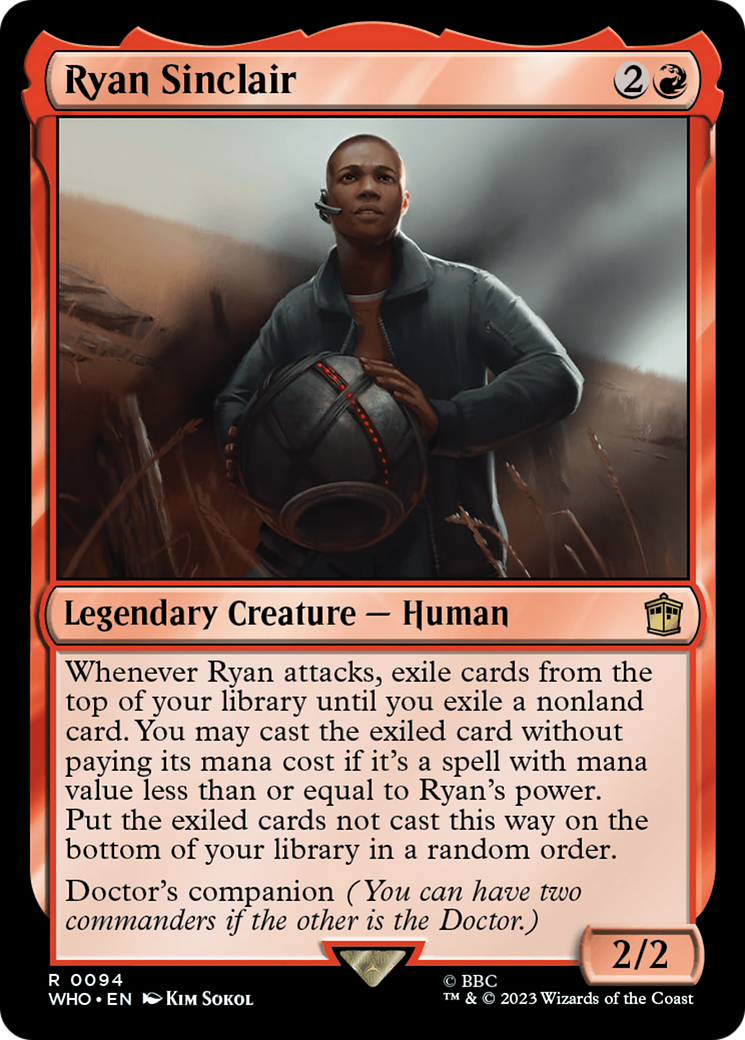 Ryan Sinclair [Doctor Who] [Foil]