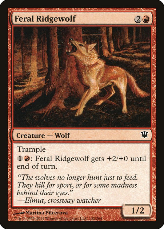 Feral Ridgewolf [Innistrad] [Foil]