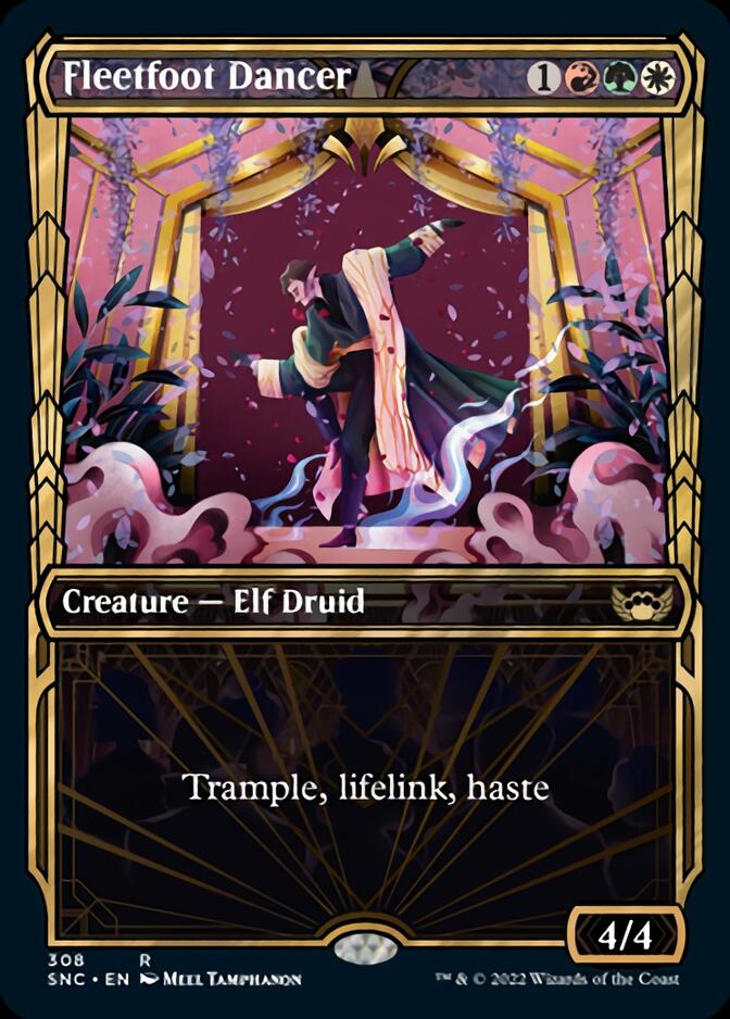 Fleetfoot Dancer (Showcase Golden Age) [Streets of New Capenna] [Foil]