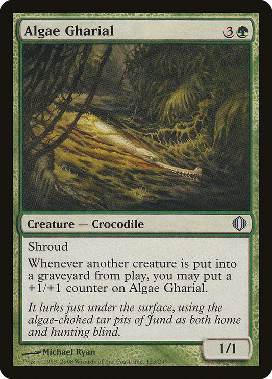 Algae Gharial [Shards of Alara] [Foil]