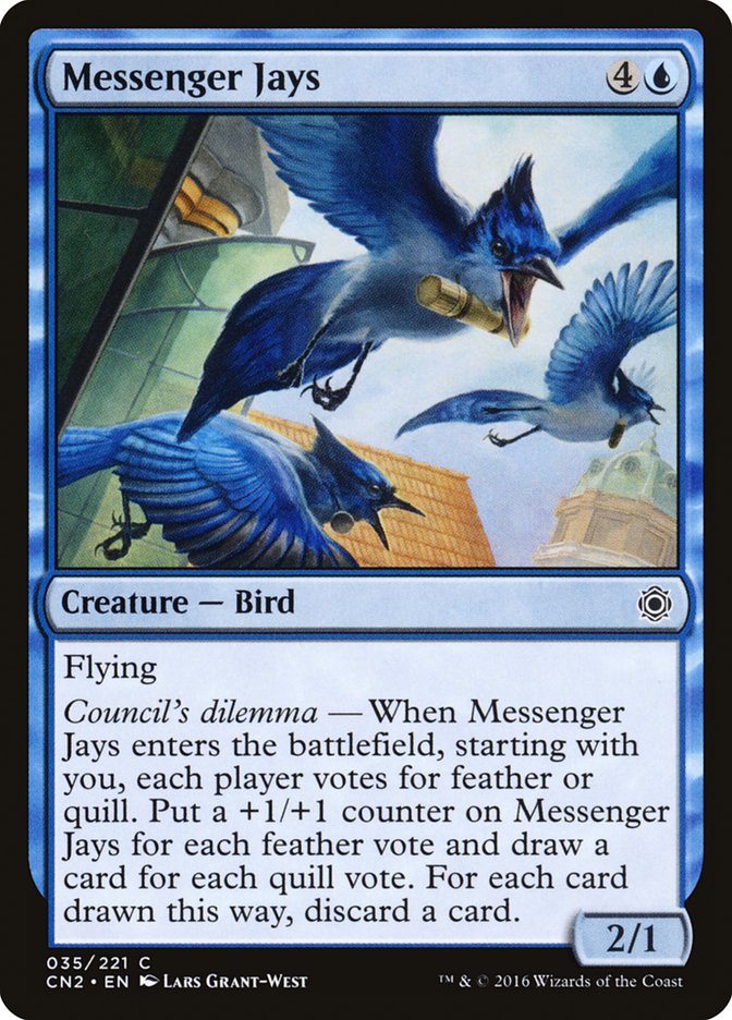 Messenger Jays [Conspiracy: Take the Crown] [Foil]