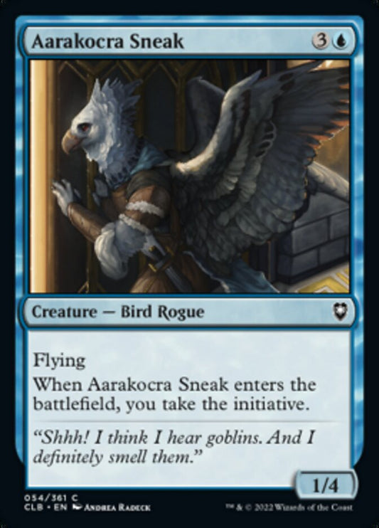 Aarakocra Sneak [Commander Legends: Battle for Baldur's Gate] [Foil]