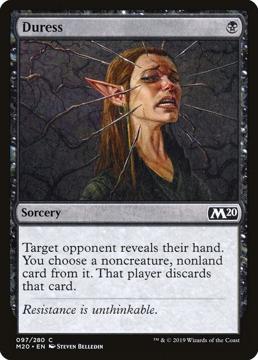 Duress [Core Set 2020] [Foil]