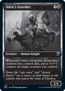 Odric's Outrider [Innistrad: Double Feature] [Foil]