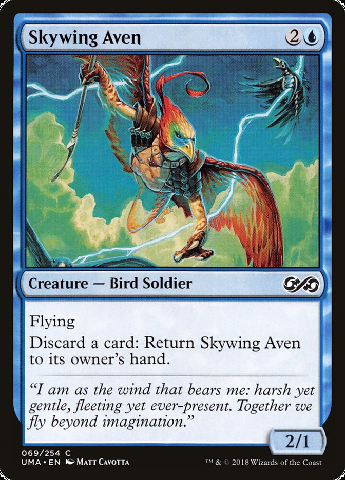 Skywing Aven [Ultimate Masters] [Foil]
