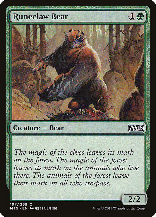 Runeclaw Bear [Core Set 2015]