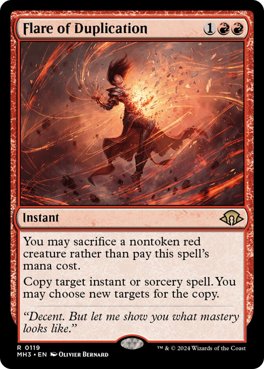 Flare of Duplication [Modern Horizons 3] [Foil]