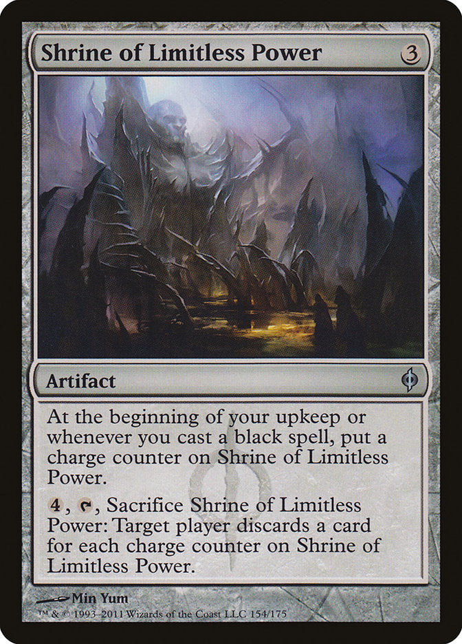 Shrine of Limitless Power [New Phyrexia] [Foil]