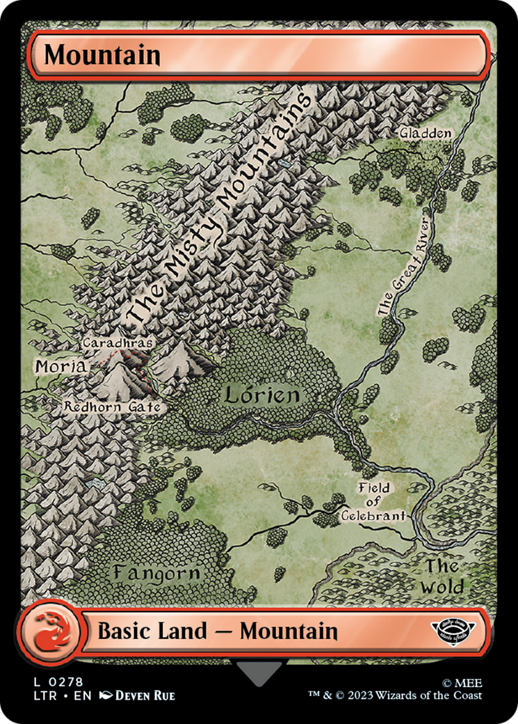 Mountain (278) [The Lord of the Rings: Tales of Middle-Earth] [Foil]