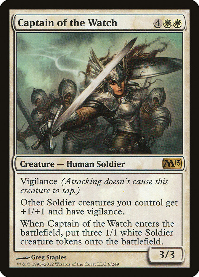 Captain of the Watch [Core Set 2013] [Foil]
