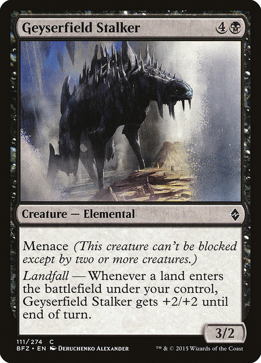 Geyserfield Stalker [Battle for Zendikar] [Foil]