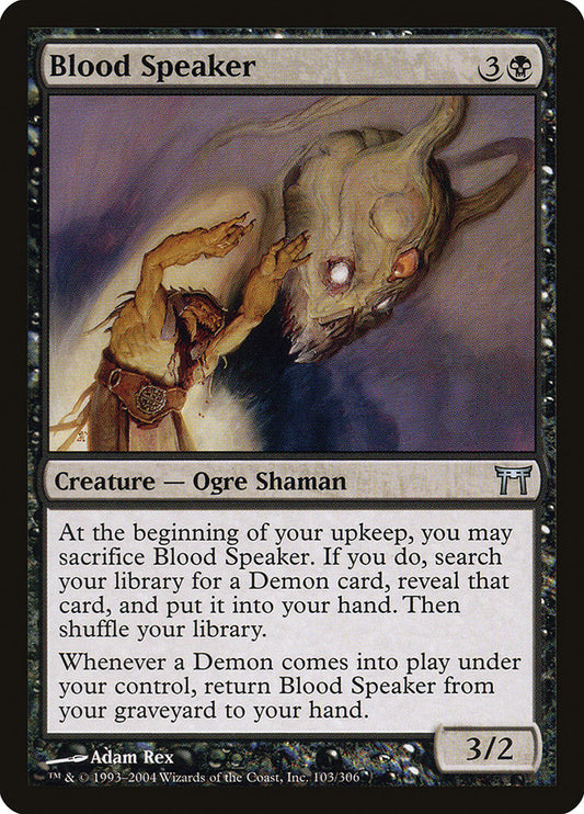 Blood Speaker [Champions of Kamigawa] [Foil]