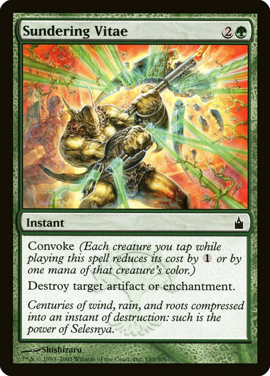 Sundering Vitae [Ravnica: City of Guilds] [Foil]