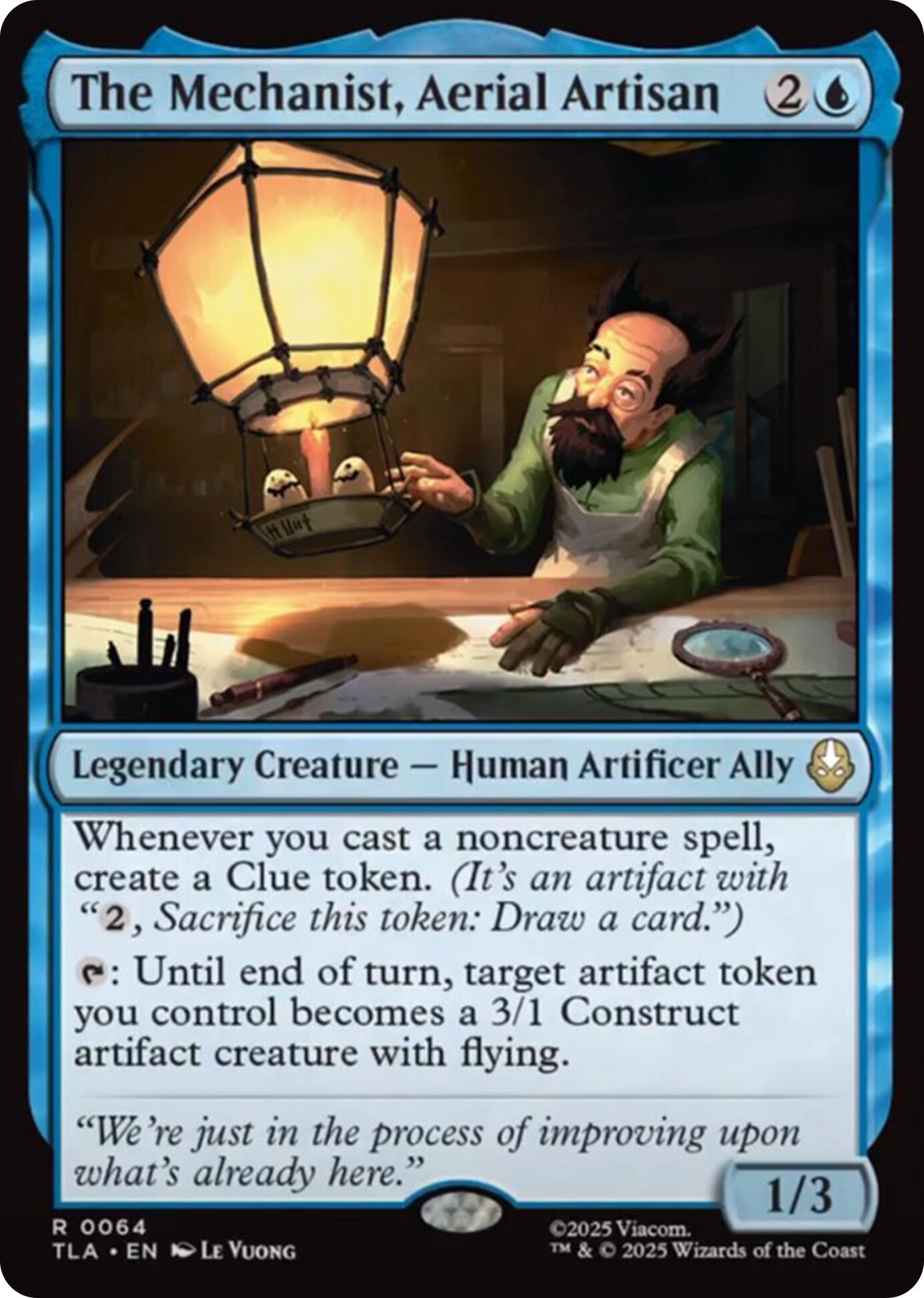 The Mechanist, Aerial Artisan [Avatar: The Last Airbender] [Foil]