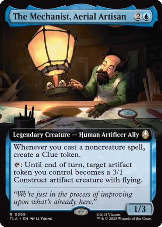 The Mechanist, Aerial Artisan (Extended Art) [Avatar: The Last Airbender] [Foil]