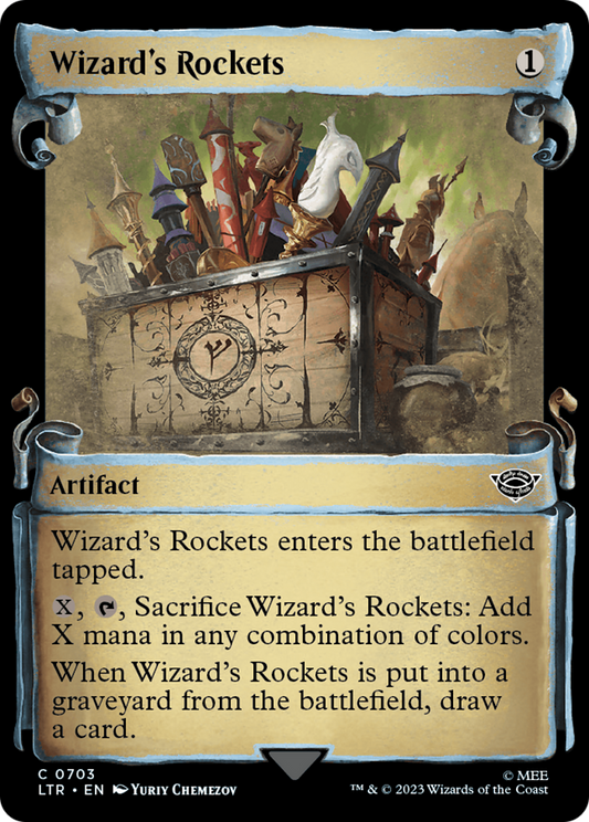 Wizard's Rockets [The Lord of the Rings: Tales of Middle-Earth Showcase Scrolls] [Foil]