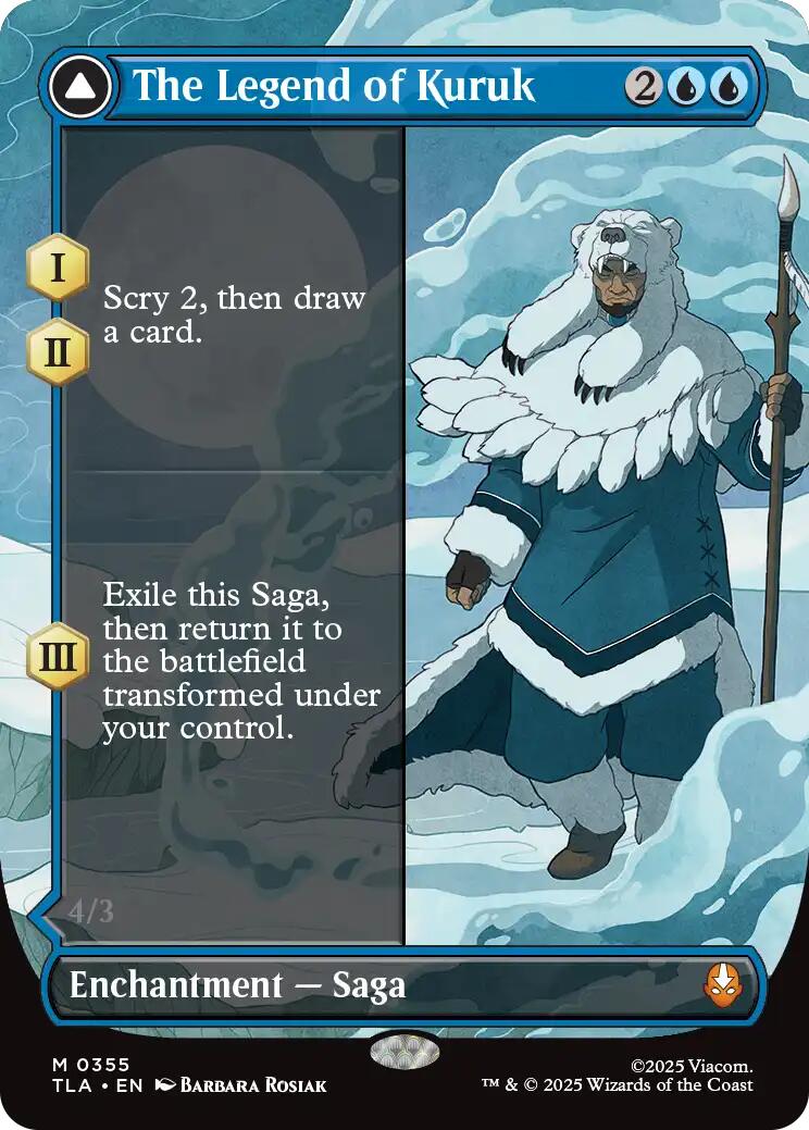 The Legend of Kuruk (Borderless) [Avatar: The Last Airbender] [Foil]