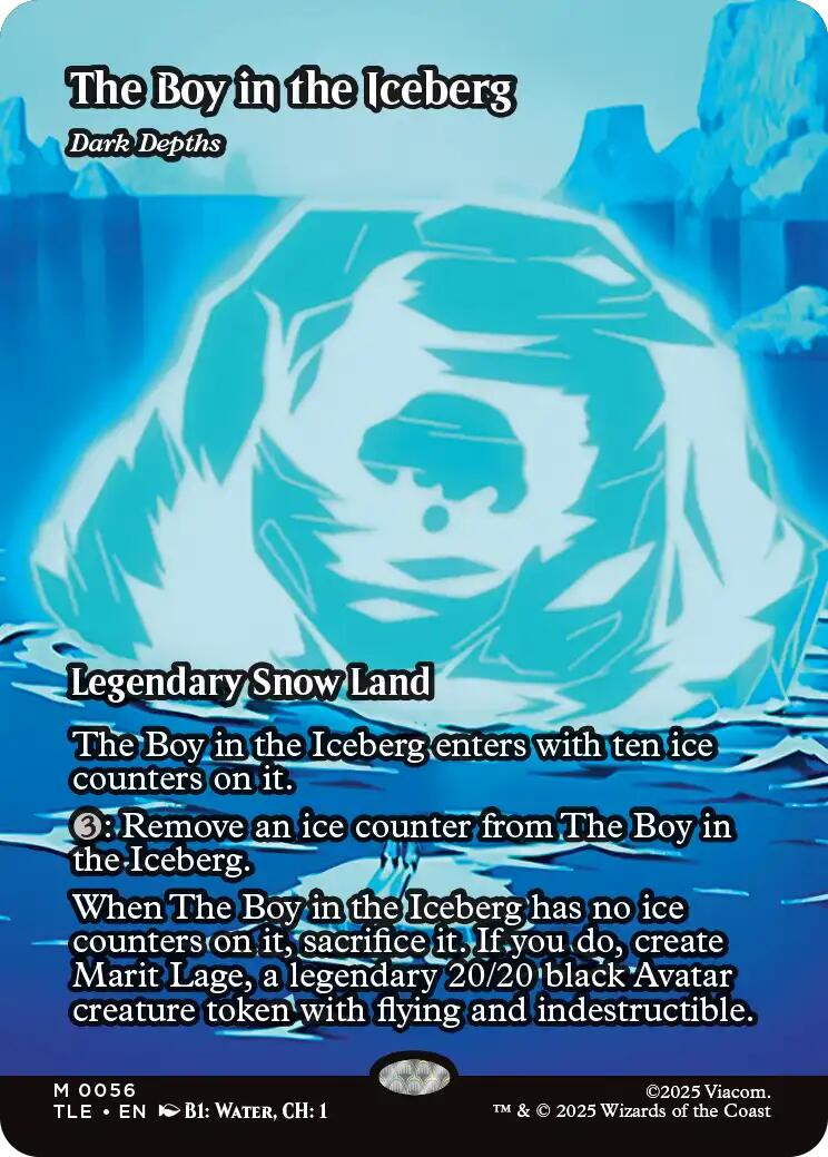 The Boy in the Iceberg - Dark Depths [Avatar: The Last Airbender: Eternal-Legal] [Foil]