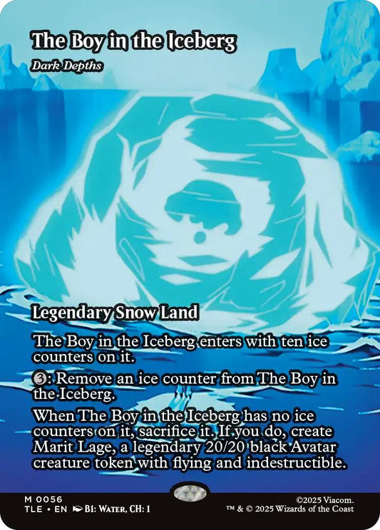 The Boy in the Iceberg - Dark Depths [Avatar: The Last Airbender: Eternal-Legal] [Foil]