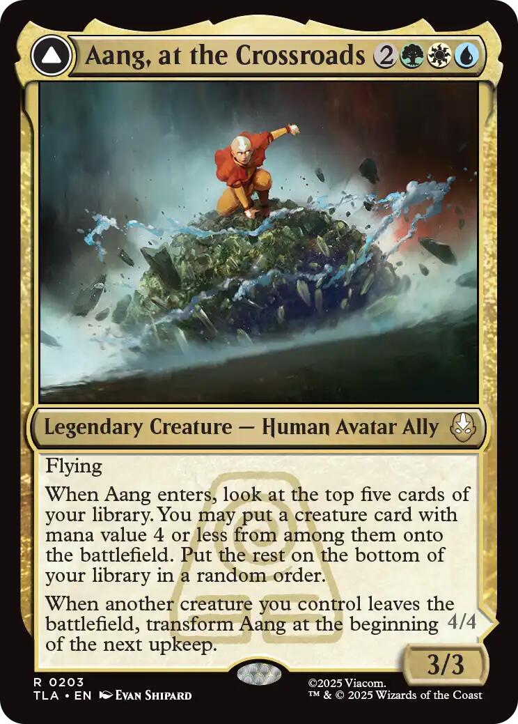 Aang, at the Crossroads [Avatar: The Last Airbender] [Foil]