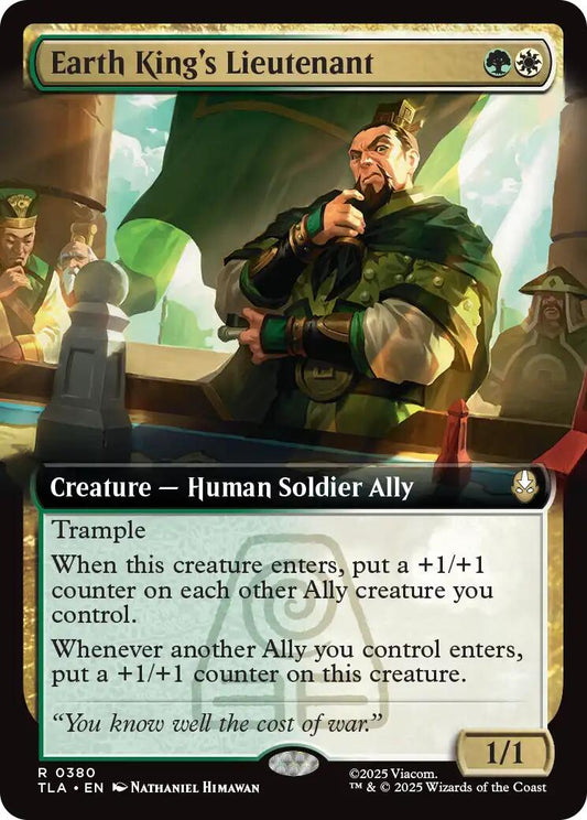 Earth King's Lieutenant (Extended Art) [Avatar: The Last Airbender] [Foil]